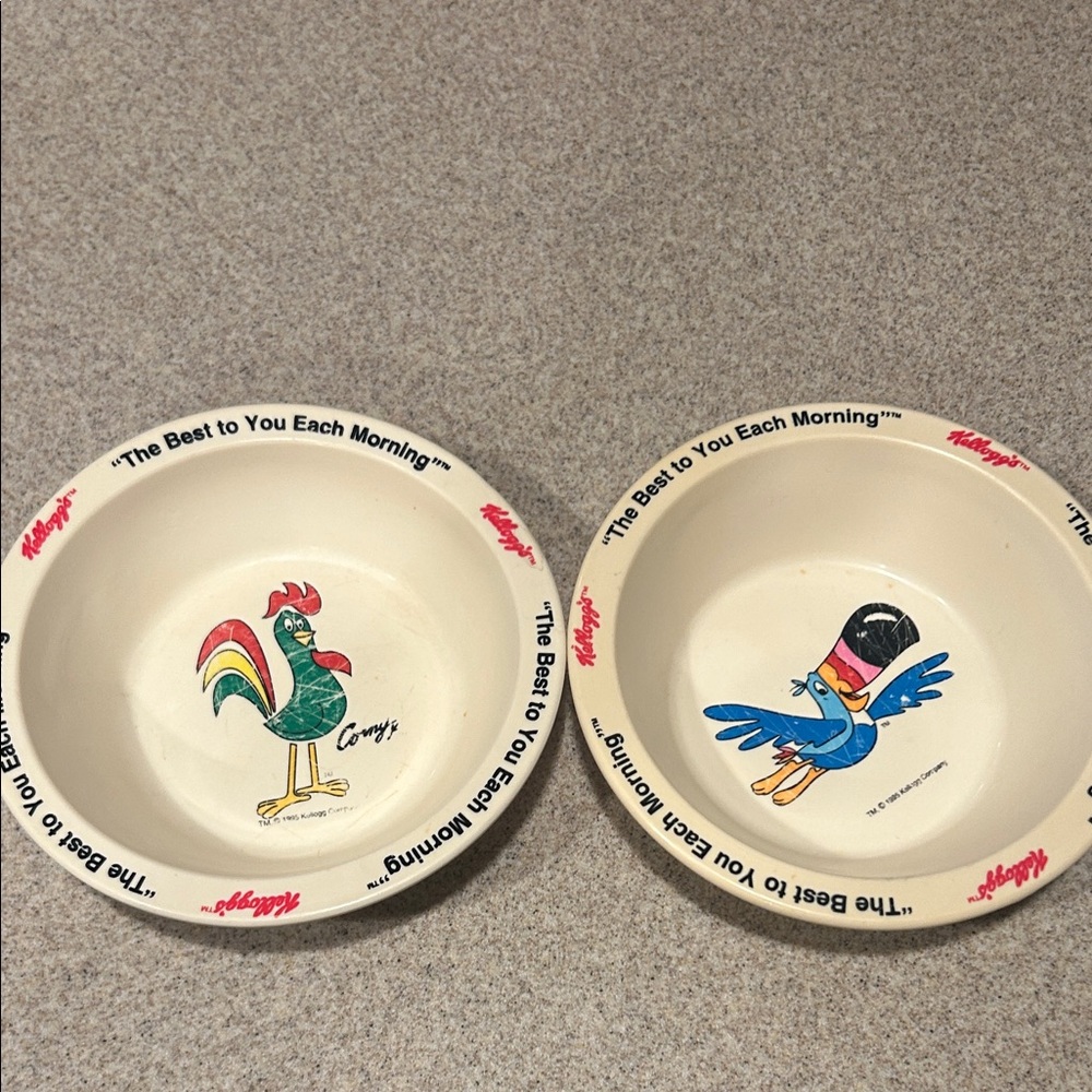 Kellogg's Cream Cereal Bowls Set